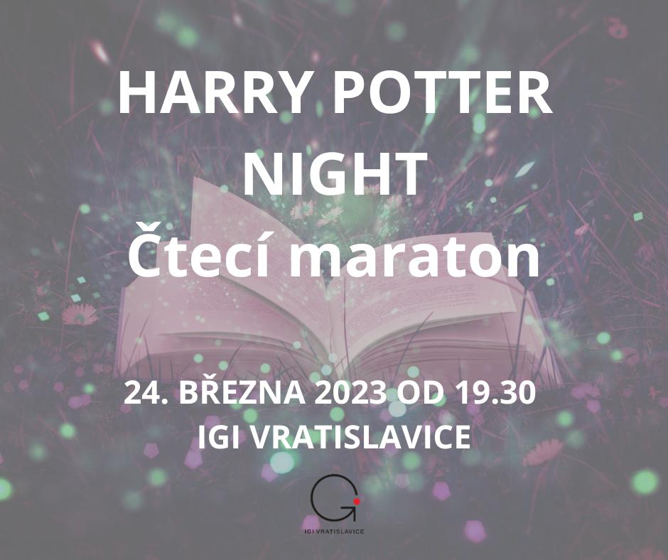 Čtecí maraton: HARRY POTTER NIGHT